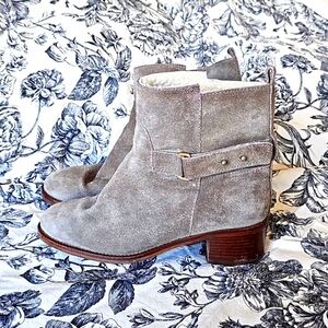 J.Crew Parker Shearling Lined Suede Boots Sz 6½ 6.5
